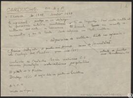 [Carducho. Notas para el estudio comparativo entre Pablo Céspedes y Vicente Carducho]