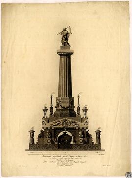 Monumento sepulcrale per l'Esequie solenni di Maria Isabella di Braganza Regina di Spagna fatte c...
