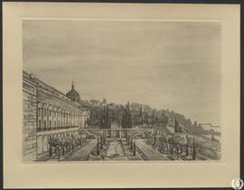 [Museo de América. Vista 4 de los jardines]