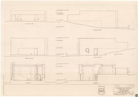 Residence for [...], Santa Fe, New Mexico. Last guesthouse (1). Elevations. Sections