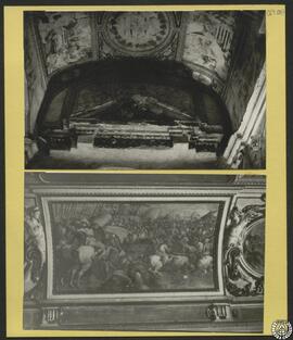 Capilla de Luis de Lucena en Guadalajara [Interior: detalle de las pinturas de las bóvedas]