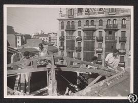 [Obras de reconstrucción del edificio del hospital de San Pedro. Imagen 4]