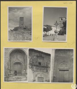 Alarcón [Torre del Campo] Plaza sin identificar [Iglesia de la Natividad de Carrascosa del Campo,...