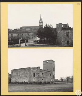 Palacio Arzobispal de Alcalá de Henares [Torreón de la Fuente. Ruinas de los edificios de ponient...