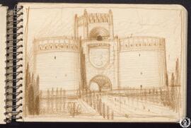[Cuaderno 2. Vista de edificio monumental]