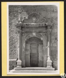 Palacio Arzobispal de Alcalá de Henares. Fachada [Puerta principal]