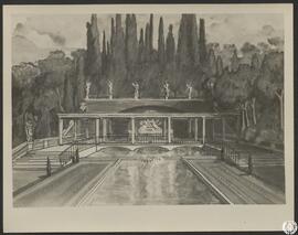 [Museo de América. Vista 1 de los jardines]