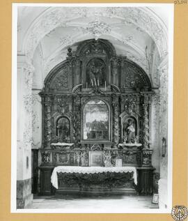 Convento de Santo Domingo de Cádiz. Altar lateral [de la Archicofradía del Dulcísimo Nombre de Je...
