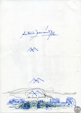 [Dibujo de Antonio Fernández Alba]