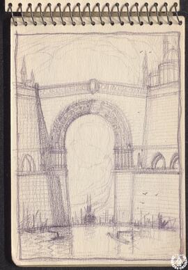 [Cuaderno 1. Vista de puente sobre ría]