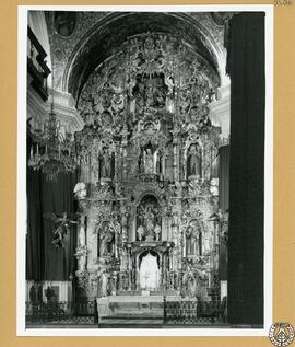 Iglesia de San Francisco en Cádiz. Retablo Mayor