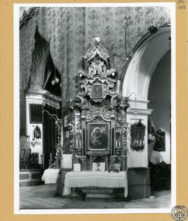 Iglesia de San Francisco en Cádiz. Altar de san José