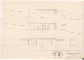 Residence for [...], Santa Fe, New Mexico. New house. Sections