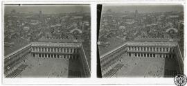 [Vistas de ciudades y edificios de Italia. Venecia. Vista de la plaza de San Marcos, desde el Cam...