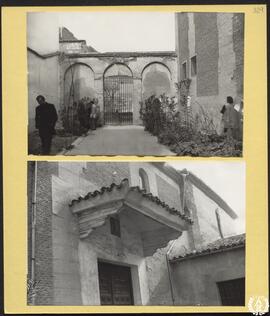 [Convento de] Franciscanas de Santa Úrsula en Alcalá de Henares. Entrada de la iglesia