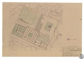 Plan Especial de Protección y Reforma Interior del Casco Antiguo de Cádiz. Acción Puntual Hospital Militar. Área de intervención cuarteles Santa Bárbara. Imagen final