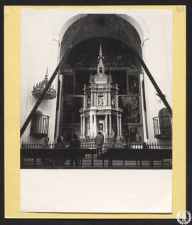 Colegio de San Bernardo de Alcalá de Henares [Interior de la iglesia del Monasterio de San Bernar...