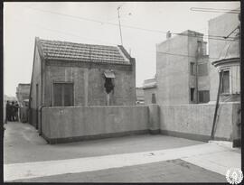 [Restauración y reforma del Oratorio del Caballero de Gracia, Madrid. Azotea del edificio colinda...