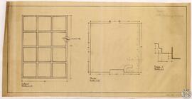 Museo Arte Contemporáneo. Planta. Ventanal. Detalle A [Palacio de Velázquez del Retiro]