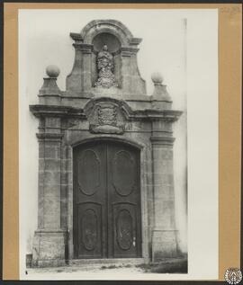 Antiguo convento de Palamos, Gerona. Puerta de la iglesia [Convento de los Agustinos]