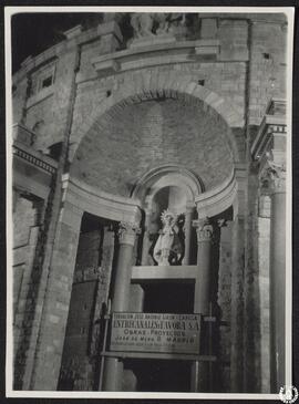 [Universidad Laboral de Gijón. Capilla. Fachada principal. Acceso]