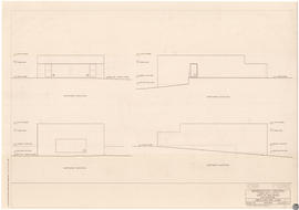 Residence for [...], Santa Fe, New Mexico. New guesthouse. Elevations