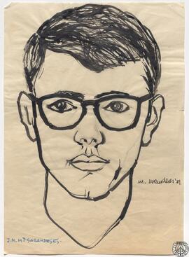 José María Martínez Sarandeses [Autorretrato]