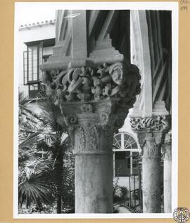 Casa de los Ponce de León en Jerez de la Frontera. Capitel del patio