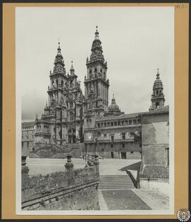Catedral de Santiago de Compostela. Fachada del Obradoiro