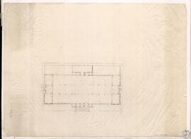 [Palacio de exposiciones del Retiro, Palacio de Velázquez. Planta]