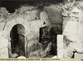 Santa Eulalia de Bóveda (Lugo). El supuesto nimfeo (siglos IV-V) restaurado