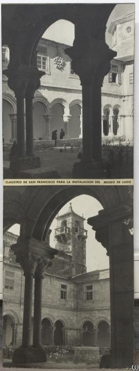 Claustro de San Francisco para la instalación del Museo de Lugo
