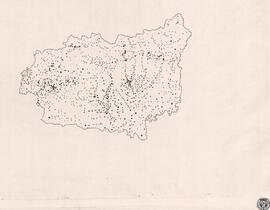 Provincia de León. Distribución poblacional. Censo 1981 [Sin leyenda]