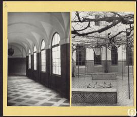 Convento de Mercedarios Descalzos en Alcalá de Henares [Crujía del claustro y patio. Colegio Meno...
