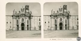 Roma. Chiesa Santa Croce, facciata