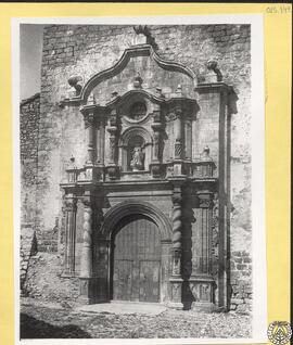 Iglesia parroquial de Portell, Castellón [Portada. Iglesia de la Asunción de Nuestra Señora]