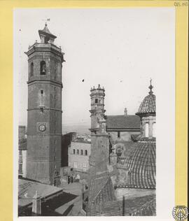 Iglesia Arciprestal de Castellón de la Plana [Vista de El Fadrí, torre campanario de la concatedr...