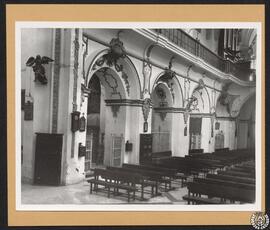 Iglesia de la Ajarquía de Córdoba. Detalle de la nave [Iglesia de San Francisco y San Eulogio de ...