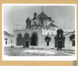 Asilo de la Caridad de Arcos de la Frontera, Cádiz. Fachada [de la iglesia]