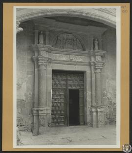 [Monasterio de] Santa María de los Huertos, Sigüenza [Portada]