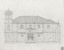 [Iglesia parroquial de Villarrobledo. Alzado sur]