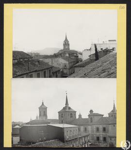 Torre de la Magistral y torres del colegio de Málaga en Alcalá de Henares [Vistas exteriores. Cat...