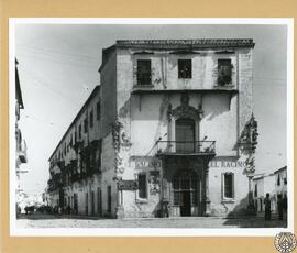 Fachada de una casa señorial en Jerez de la Frontera [Palacio de Villapanés]