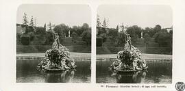 Firenze. Giardini Boboli. Il lago coll'Isolotta