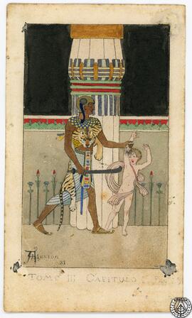 Muerte del hijo de Fanes [La hija del rey de Egipto]