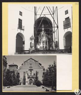 Alcalá de Henares. Colegio de San Bernardo. Iglesia de las Bernadas [Monasterio de San Bernardo. ...