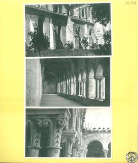 Monasterio de las Huelgas de Burgos [Detalle de los contrafuertes de la iglesia. Crujía y bóveda ...