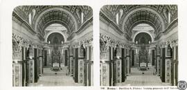 Roma. Basilica San Pietro. Veduta generale dell'interno
