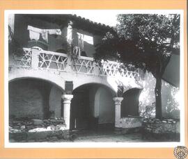 Casa de los Barrantes [Maldonado] en Alcántara. Patio