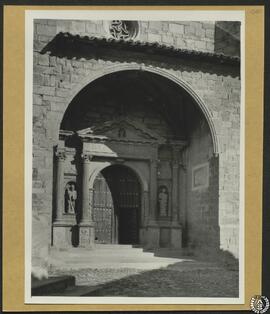 Iglesia parroquial de Lascuarre, Huesca [Portada. Iglesia de la Asunción]